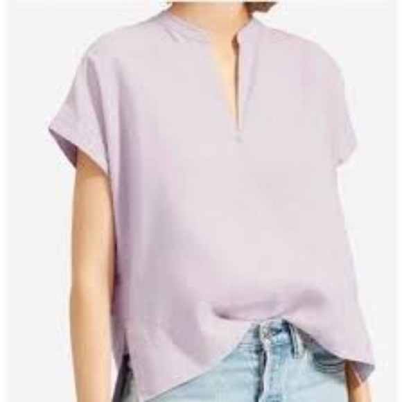 Everlane Women's Blouse in Light Purple - Picture 8 of 8